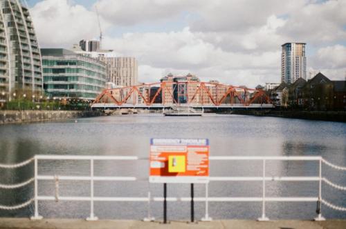 View of Salford QuaysFujicolor C100