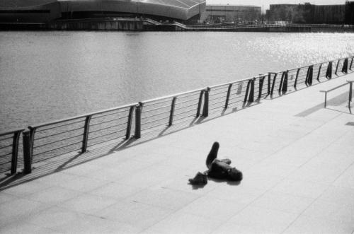 Sunny day in ManchesterIlford FP4 Plus