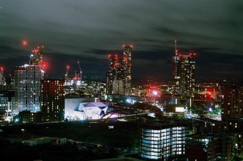 Manchester SkylineKodak Gold 200