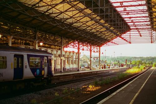 Huddersfield Train StationCinestill 400D